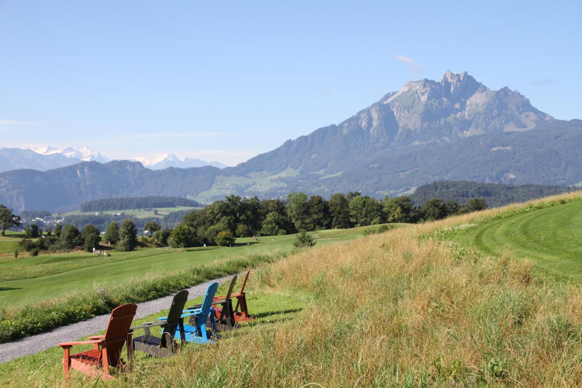 Gasthaus Badhof - Golfhotel Meggen Zewnętrze zdjęcie