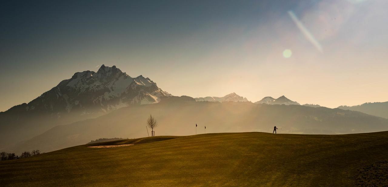 Gasthaus Badhof - Golfhotel Meggen Zewnętrze zdjęcie