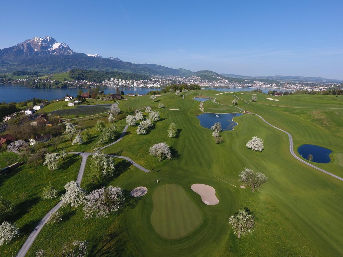 Gasthaus Badhof - Golfhotel Meggen Zewnętrze zdjęcie